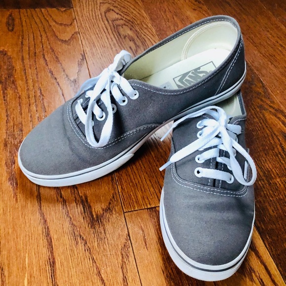 grey vans size 8